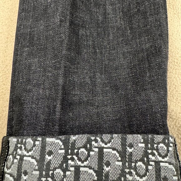 Authentic DIOR Men's Black Pants w/ Cuff - Size 36 - Picture 3 of 8